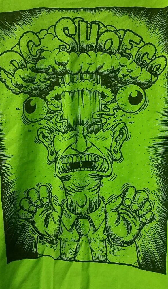HEAD EXPLOSION (MFR: DC Shoes/SZ: LG/CLR: Lime)